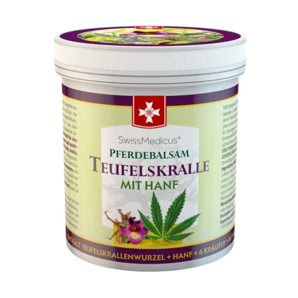 Diablov pazúr s konope SwissMedicus 500 ml