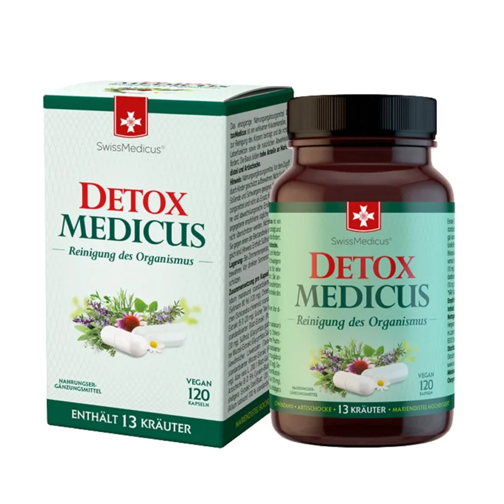 DetoxMedicus 120 kapsúl SwissMedicus