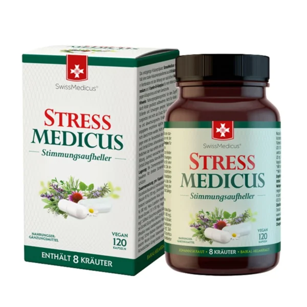 StressMedicus 120 kapsúl SwissMedicus balenie produktu