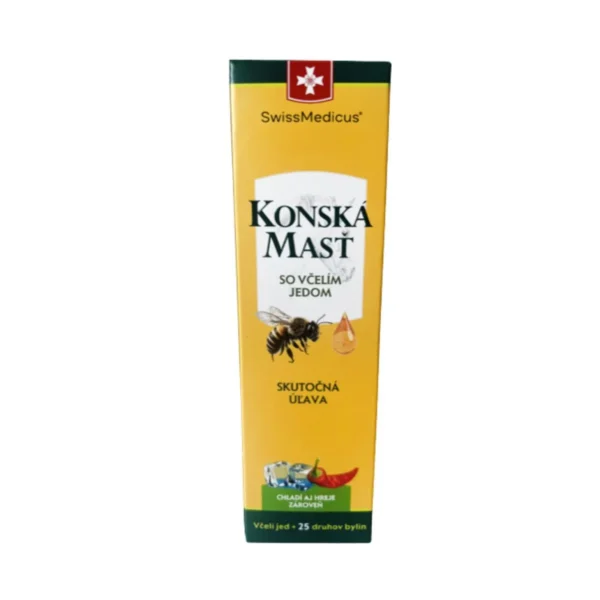 Konská masť so včelím jedom 75 ml SwissMedicus