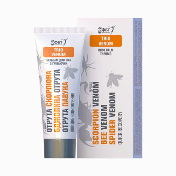 Balzam na kĺby a svaly FBT Trio Venom 75 ml