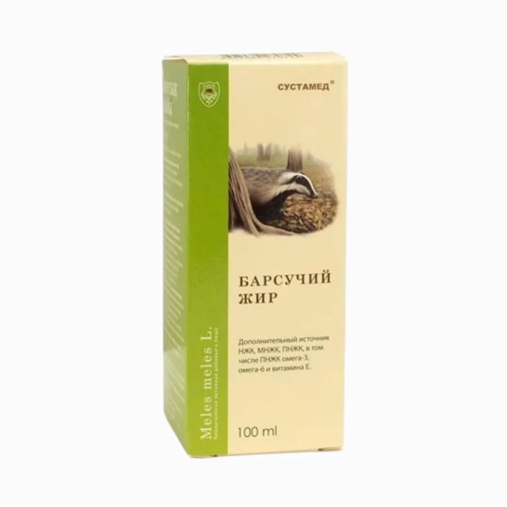 Jazvečia masť 100 ml Sustamed balenie produktu