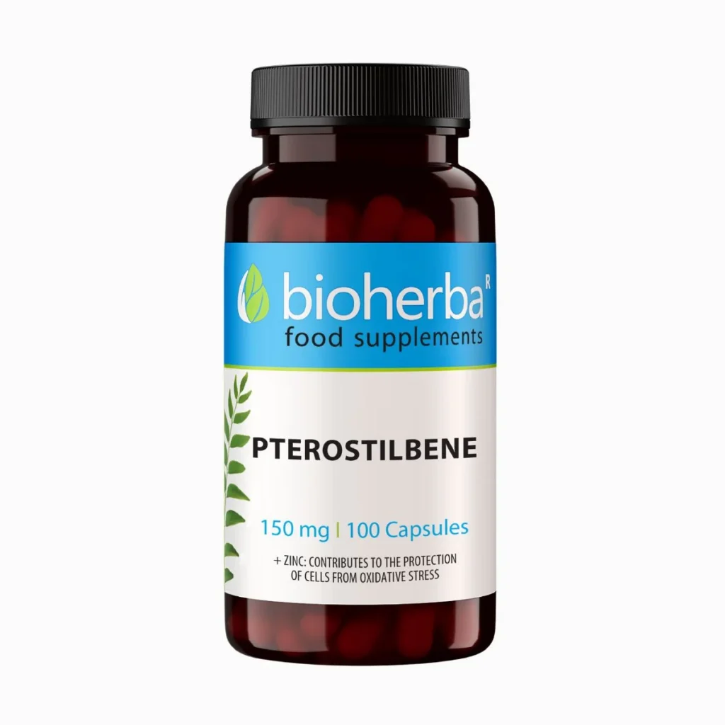 Pterostilbén 150 mg Bioherba – 100 kapsúl