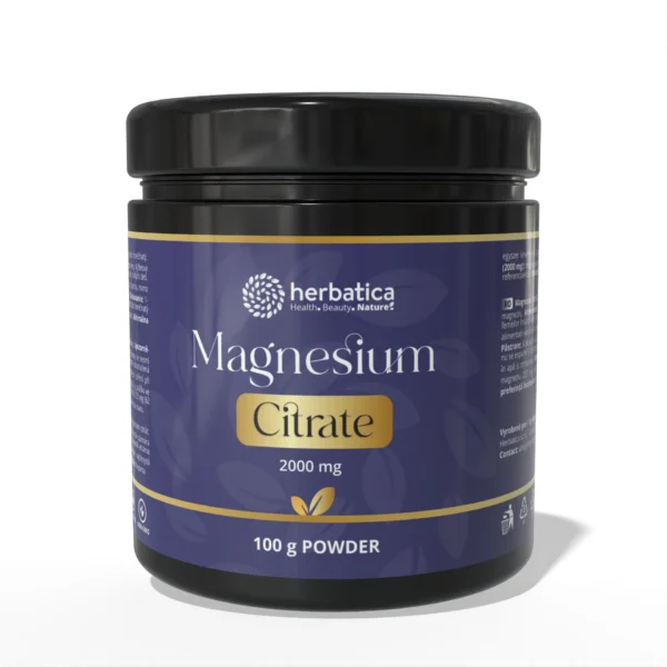 Magnézium citrát prášok Herbatica 100 g