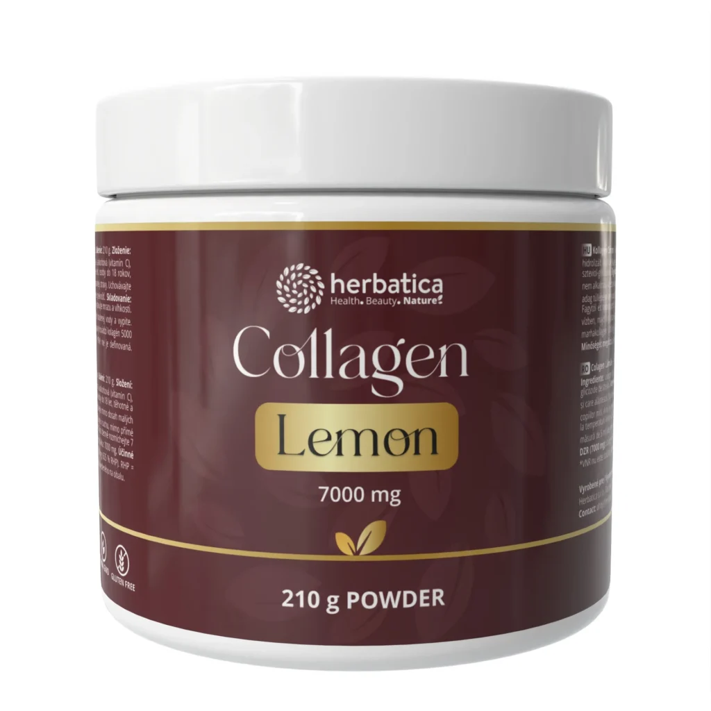 Kolagén Citrón Herbatica 210 g prášok s vitamínom C