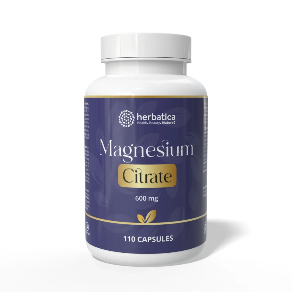 Magnézium citrát 600 mg Herbatica 110 tabliet
